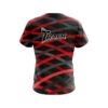 Track Turmoil Red CoolWick Bowling Jersey - Image 2