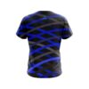 Plain Turmoil Blue CoolWick Bowling Jersey - Image 2