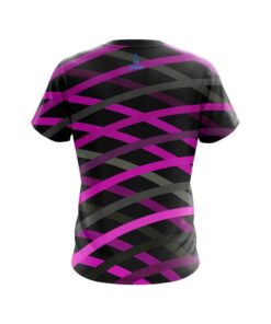 Alternative view of Plain Turmoil Pink CoolWick Bowling Jersey