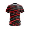 Plain Turmoil Red CoolWick Bowling Jersey