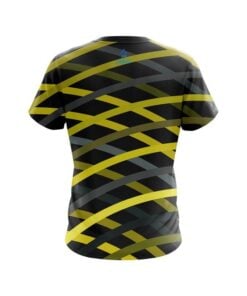 Alternative view of Plain Turmoil Yellow CoolWick Bowling Jersey