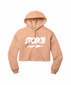 Storm Women’s Peach CoolWick Sponge Cropped Bowling Hoodie