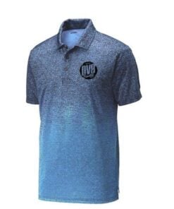 DV8 Men's Rebellion Ombre Heather Bowling Polo