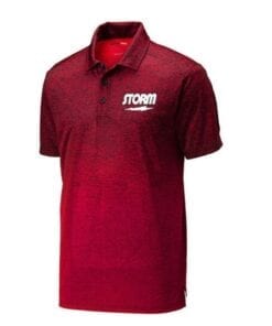 Storm Men's Fight Performance Bowling Shirt Long Sleeve Heather Red 