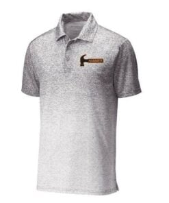 Hammer Men's Torque Ombre Heather Bowling Polo