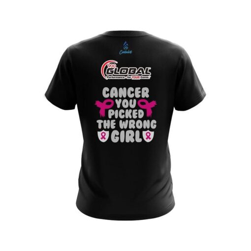 900 Global Breast Cancer Fight Back CoolWick Bowling Jersey - Image 2