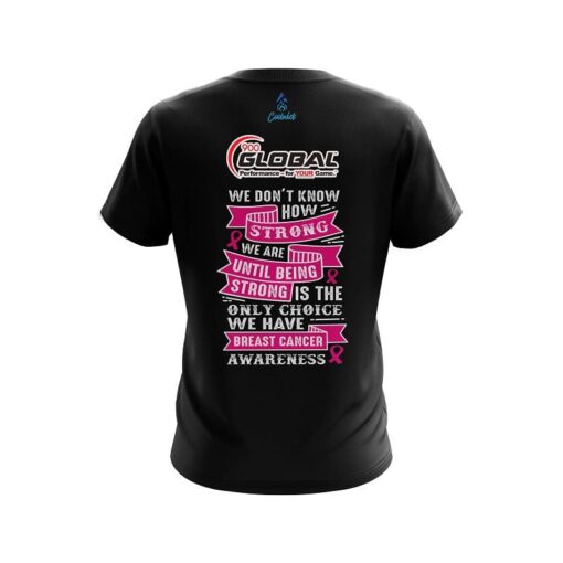 900 Global Breast Cancer Strength CoolWick Bowling Jersey - Image 2