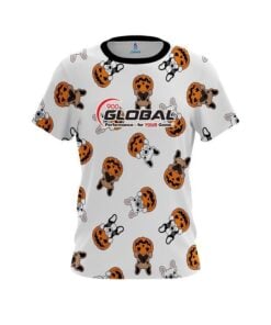 900 Global Pumpkin Puppy Patch CoolWick Bowling Jersey