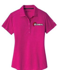 900 Global FluX Womans Nike Fireberry  Embroidery Dri-FIT Coolwick Polo