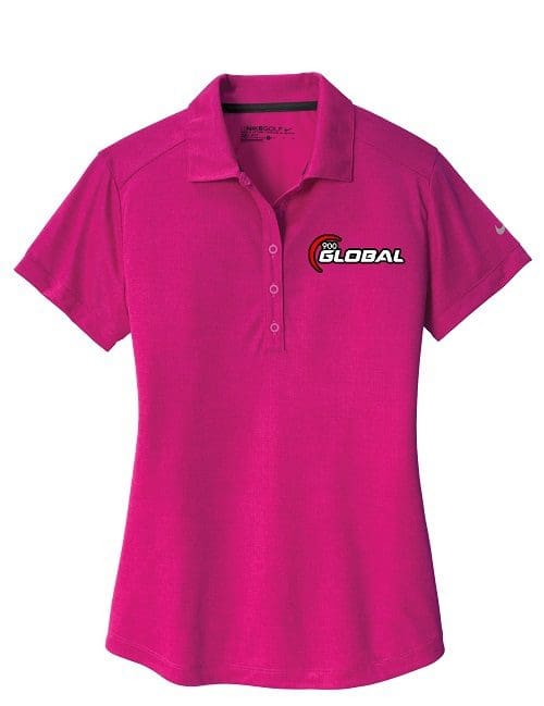 900 Global FluX Womans Nike Fireberry Embroidery Dri-FIT Coolwick Polo