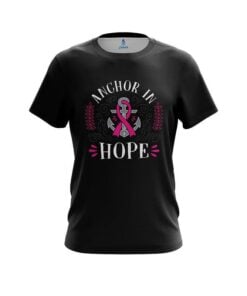 Plain Breast Cancer Anchor Fighter CoolWick Bowling Jersey