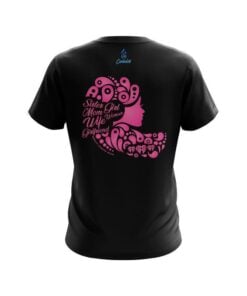 Alternative view of Plain Breast Cancer Family Bond CoolWick Bowling Jersey