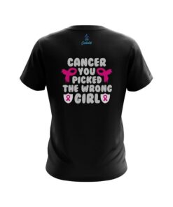 Alternative view of Plain Breast Cancer Fight Back CoolWick Bowling Jersey