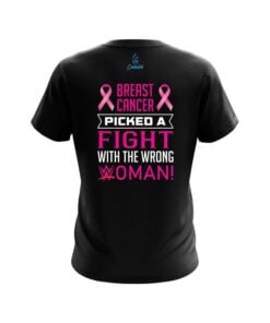 Alternative view of Motiv Breast Cancer Smack Down CoolWick Bowling Jersey