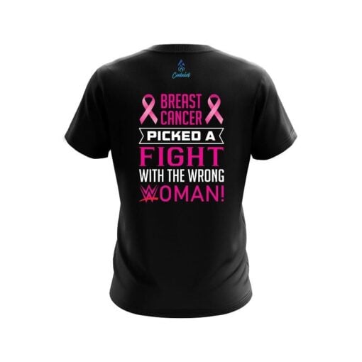 Motiv Breast Cancer Smack Down CoolWick Bowling Jersey - Image 2