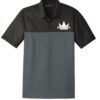 Brunswick Black Nike Embroidery Coolwick Dri-FIT Colorblock Micro Pique Polo