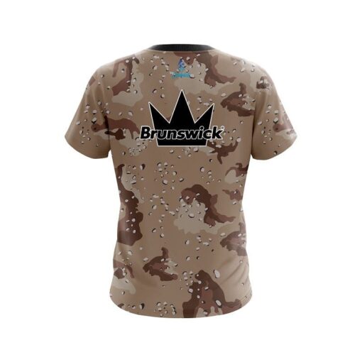 Brunswick Camo Reserves CoolWick Bowling Jersey - Image 2