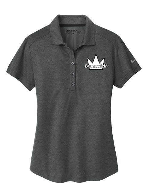 Brunswick Prism Womans Nike Black Embroidery Dri-FIT Coolwick Polo