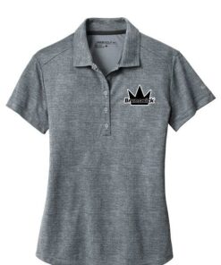 Brunswick Prism Womans Nike Cool Grey Embroidery Dri-FIT Coolwick Polo