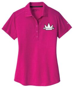 Brunswick Prism Womans Nike Fireberry Embroidery Dri-FIT Coolwick Polo
