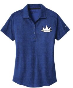 Brunswick Prism Womans Nike Old Royal Embroidery Dri-FIT Coolwick Polo