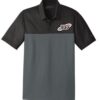 Columbia 300 Black Nike Embroidery Coolwick Dri-FIT Colorblock Micro Pique Polo