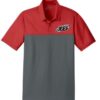 Columbia 300 Varsity Red Nike Embroidery Coolwick Dri-FIT Colorblock Micro Pique Polo