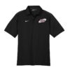 Columbia 300 Messenger Nike Black Embroidery Dri-FIT Sport Swoosh Coolwick Polo
