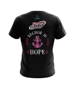 Alternative view of Columbia 300 Breast Cancer Anchor Fighter CoolWick Bowling Jersey