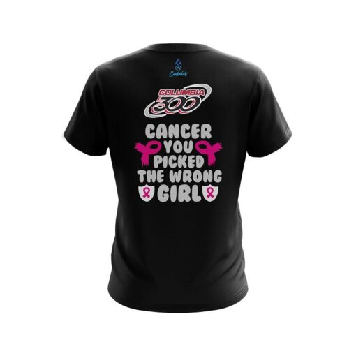 Columbia 300 Breast Cancer Fight Back CoolWick Bowling Jersey - Image 2