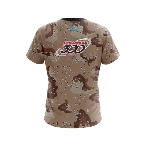 Columbia 300 Camo Reserves CoolWick Bowling Jersey - Image 2