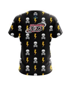 Alternative view of Columbia 300 Lightning Skull CoolWick Bowling Jersey