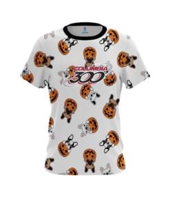 Columbia 300 Pumpkin Puppy Patch CoolWick Bowling Jersey