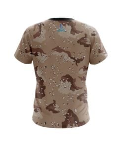 Alternative view of Plain Camo Reserves CoolWick Bowling Jersey