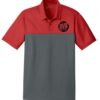DV8 Varsity Red Nike Embroidery Coolwick Dri-FIT Colorblock Micro Pique Polo