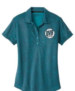 DV8 Verge Womans Nike Blustery Royal Embroidery Dri-FIT Coolwick Polo