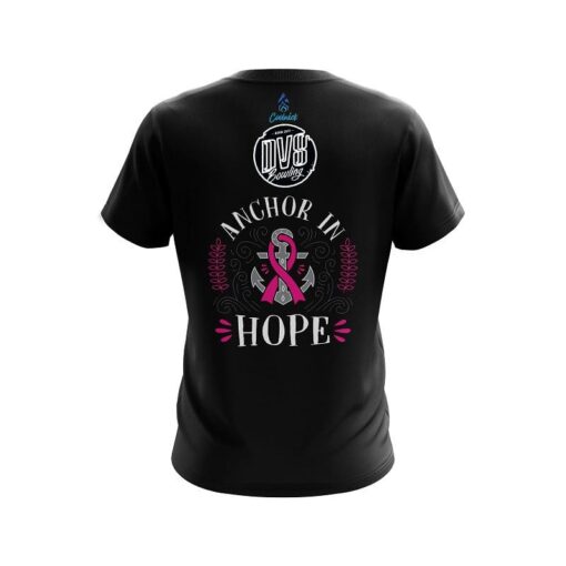DV8 Breast Cancer Anchor Fighter CoolWick Bowling Jersey - Image 2