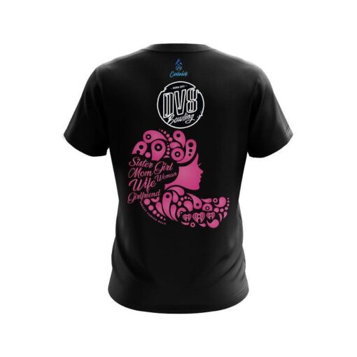 DV8 Breast Cancer Family Bond CoolWick Bowling Jersey - Image 2