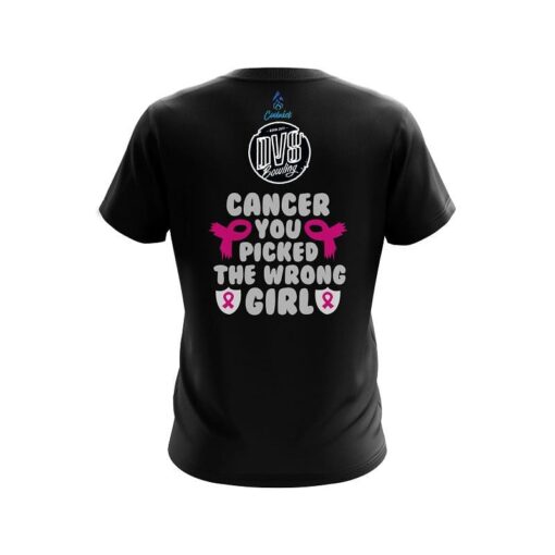 DV8 Breast Cancer Fight Back CoolWick Bowling Jersey - Image 2