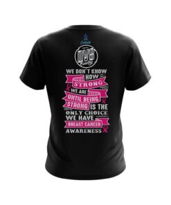 Alternative view of DV8 Breast Cancer Strength CoolWick Bowling Jersey