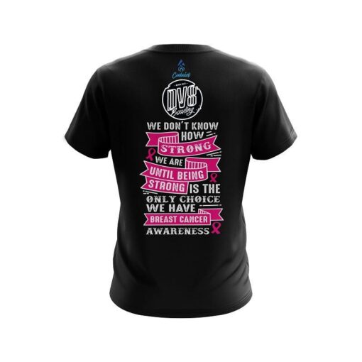 DV8 Breast Cancer Strength CoolWick Bowling Jersey - Image 2