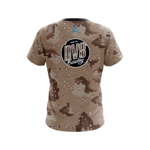 DV8 Camo Reserves CoolWick Bowling Jersey - Image 2