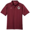 DV8 Frequency Nike Team Red Embroidery Dri-FIT Sport Swoosh Coolwick Polo
