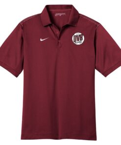 DV8 Frequency Nike Team Red Embroidery Dri-FIT Sport Swoosh Coolwick Polo