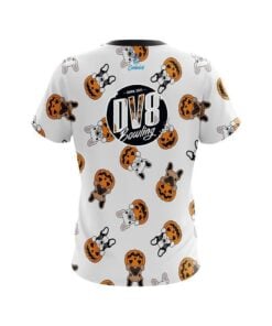 Alternative view of DV8 Pumpkin Puppy Patch CoolWick Bowling Jersey