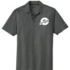Ebonite Heather Grey Nike Dri-FIT Crosshatch Coolwick Bowling Polo