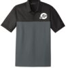 Ebonite Black Nike Embroidery Coolwick Dri-FIT Colorblock Micro Pique Polo
