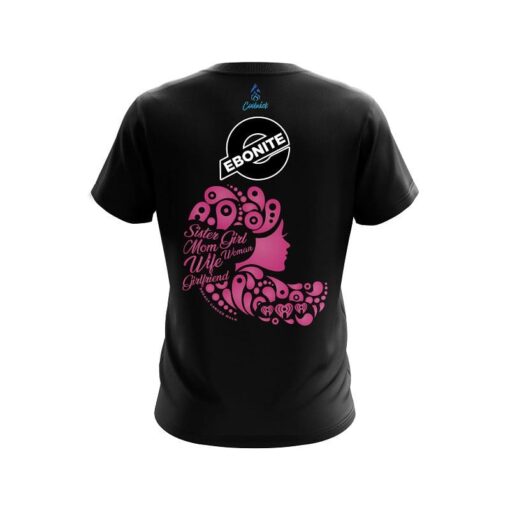 Ebonite Breast Cancer Family Bond CoolWick Bowling Jersey - Image 2
