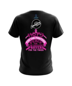 Alternative view of Ebonite Breast Cancer Hope CoolWick Bowling Jersey