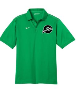 Ebonite Futura Nike Lucky Green Embroidery Dri-FIT Sport Swoosh Coolwick Polo